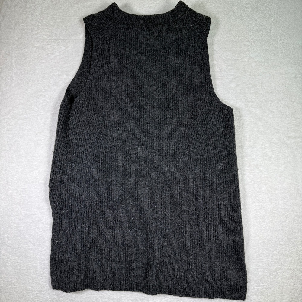 Polo Ralph Lauren Women's Gray‎ Wool Merino Cashmere Sweater Vest Size XL